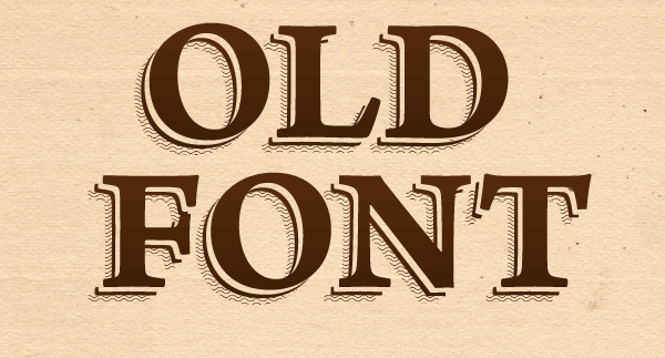 How to Create an Old Font Text Effect in Illustrator