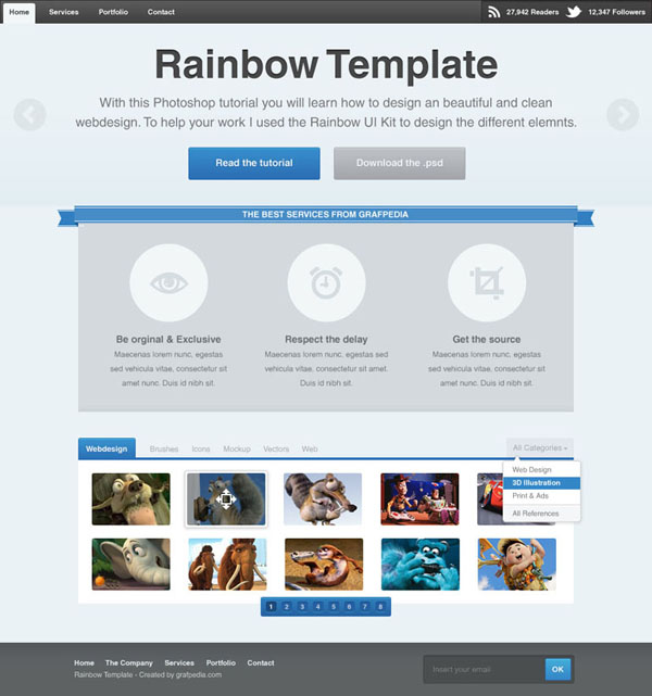 Rainbow-template-preview-600
